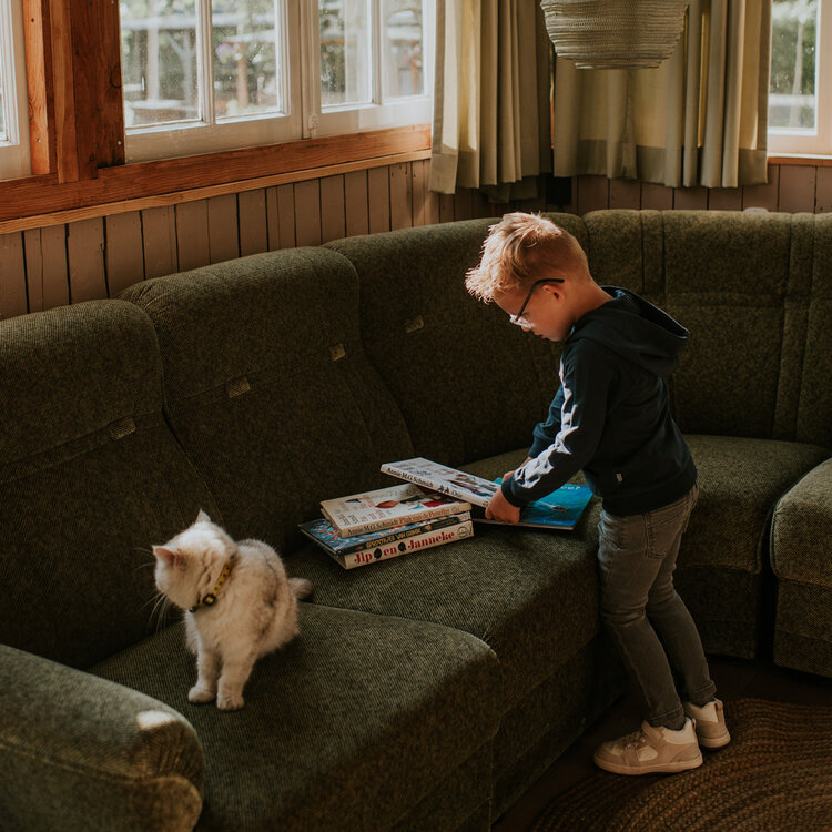 Koko Noko Jungen Hoodie marineblau Bio-Baumwolle | WN1815