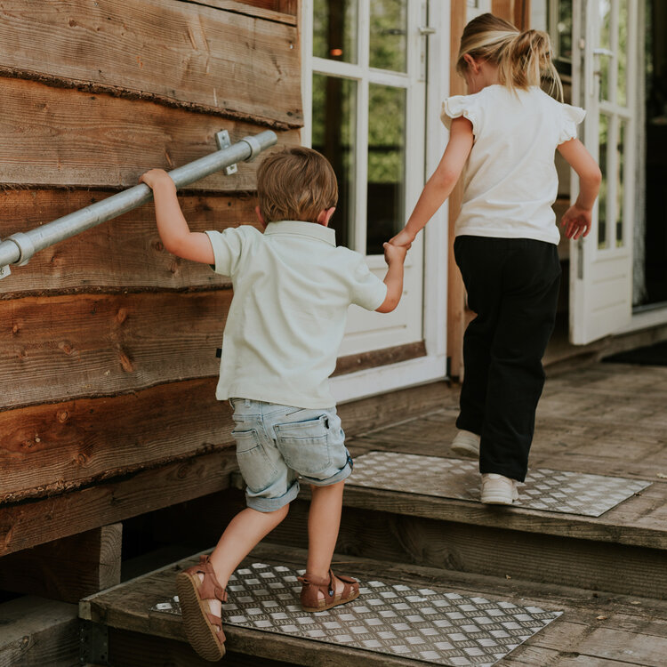 Koko Noko Jungenjeansshorts blau gestrickt | WN1824