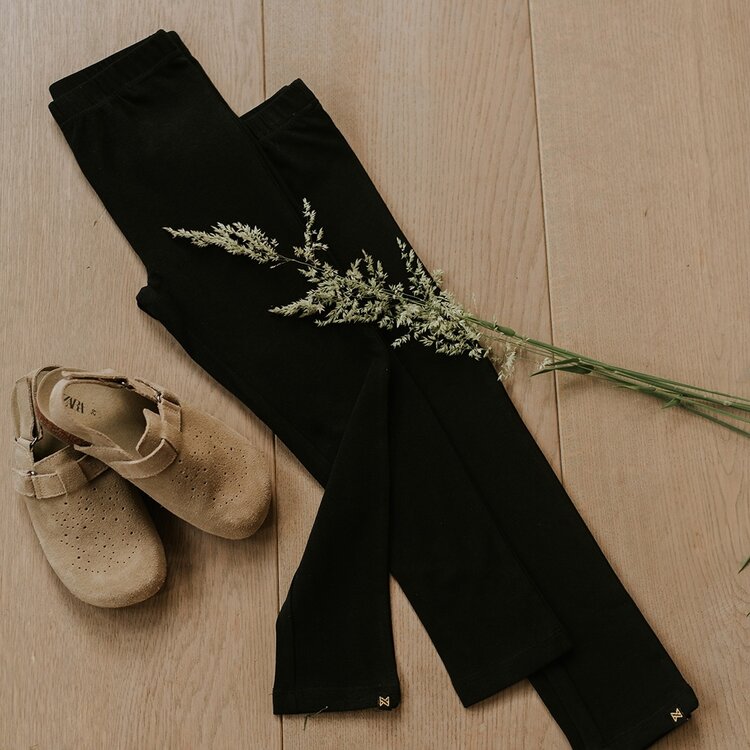 Koko Noko Mädchen Set Leggings in Schwarz aus Bio-Baumwolle | WN1917