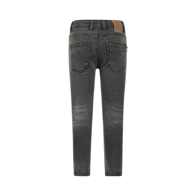 Koko Noko jongens jeans regular fit donkergrijs | WN1822