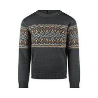 Koko Noko jongens gebreide trui staalblauw