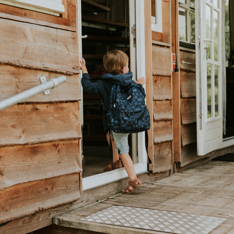 Koko Noko children's rucksack, dark blue | School bag for children | W37-KN-backpack1