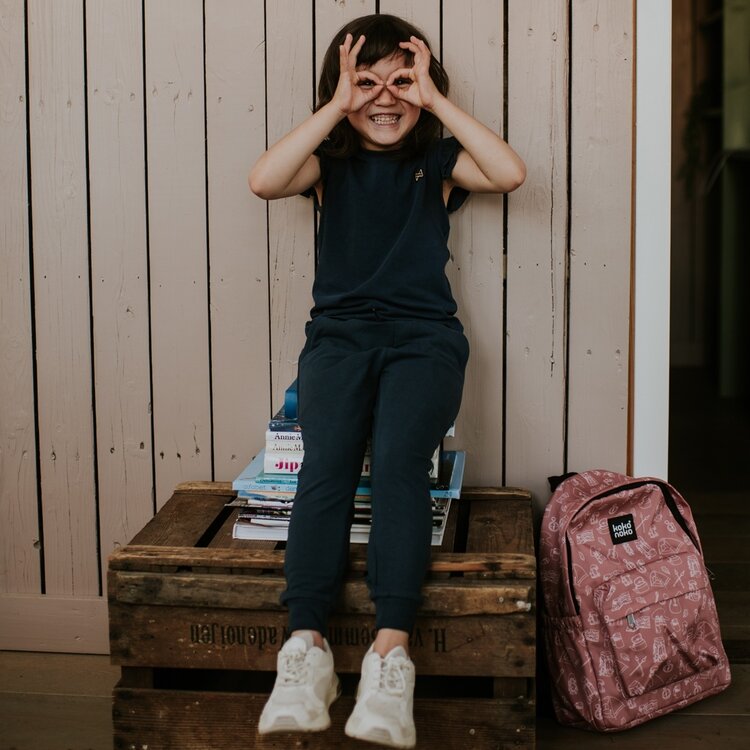 Koko Noko Rucksack rosa | Schultasche für Mädchen | W37-KN-backpack2