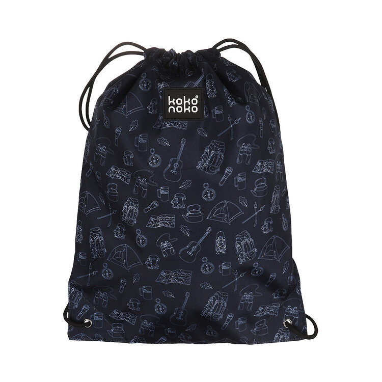 Koko Noko gym bag, dark blue | Sports bag for children | W37-KN-gymbag1