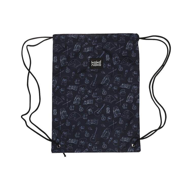 Koko Noko gym bag, dark blue | Sports bag for children | W37-KN-gymbag1