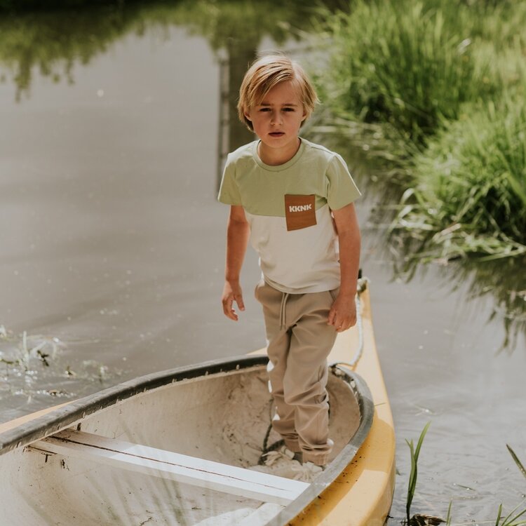 Koko Noko jongens broek zand | N58811-37