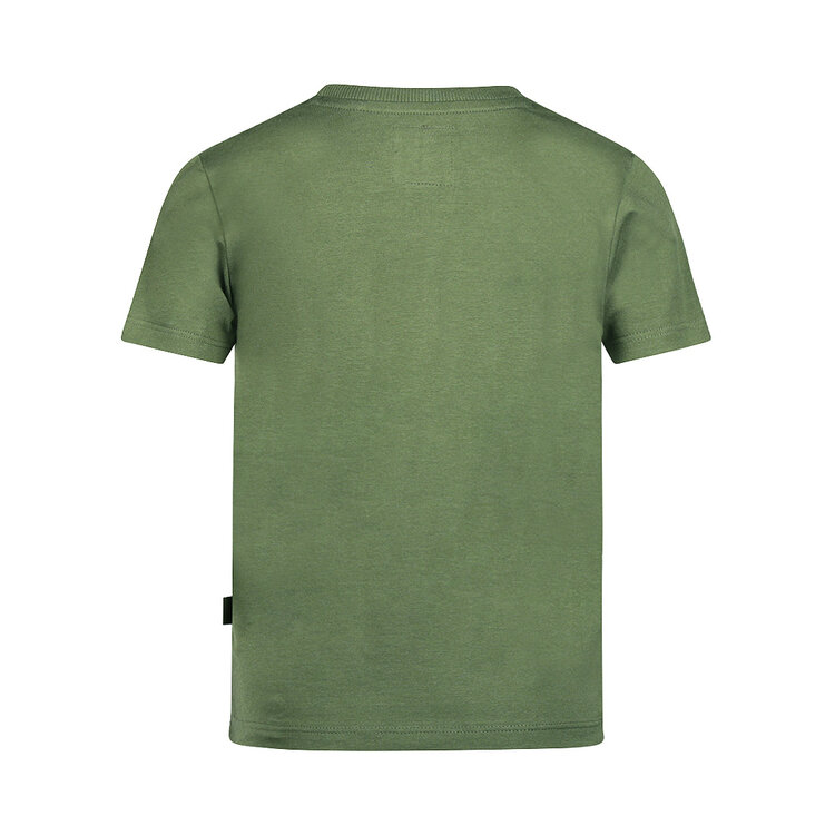 Koko Noko boys' T-shirt olive green crocodile | N58833-37