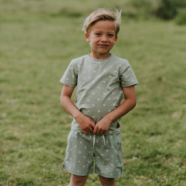 Koko Noko Jungen T-Shirt salbeigrün | N58841-37