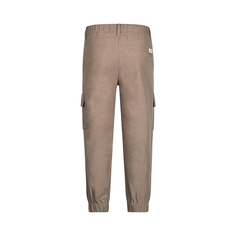 Koko Noko jongens cargo broek zachtbruin katoen | N58842-37