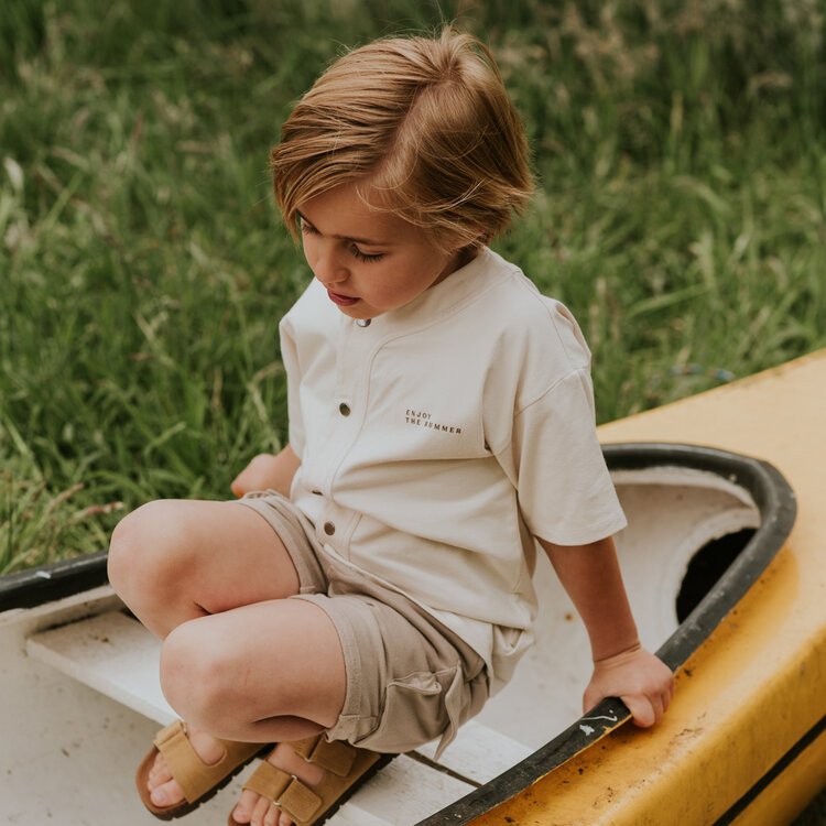 Koko Noko Jungen Jogginghose sandfarben Cargo | N58851-37