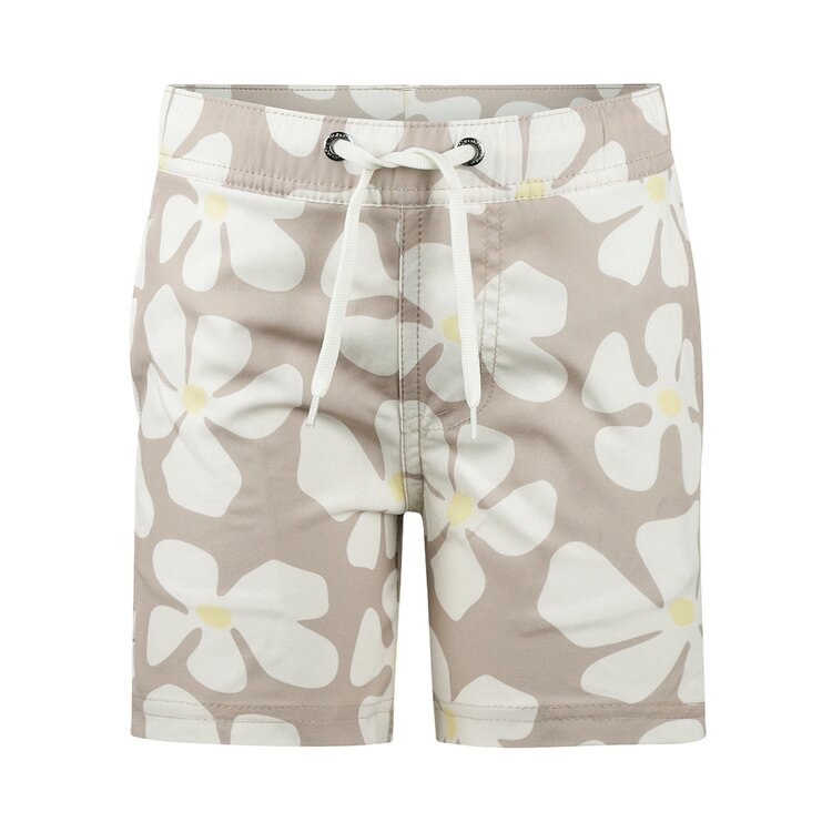 Koko Noko boys' swim shorts sand flower yellow | N58857-37