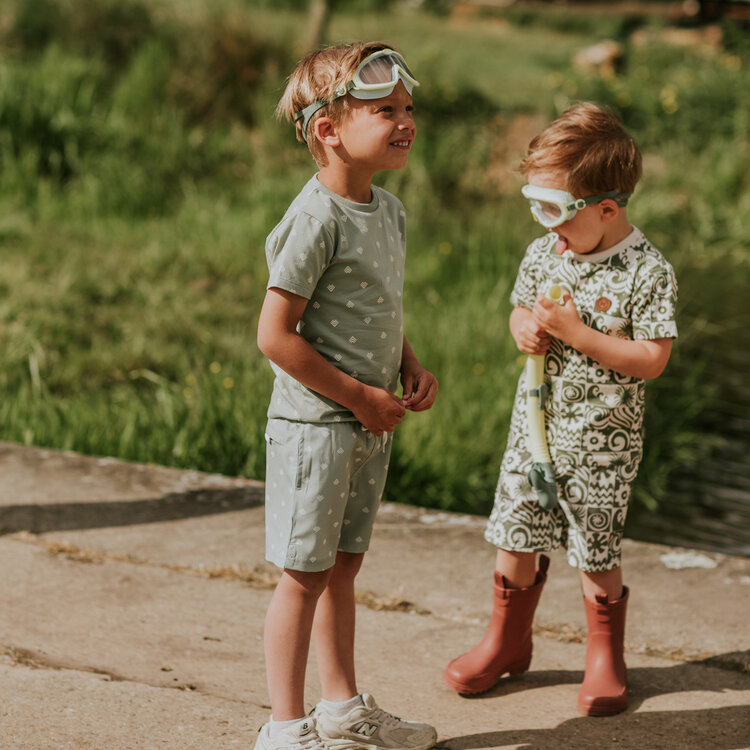 Koko Noko Jungen-Badehose salbeigrün | N58858-37