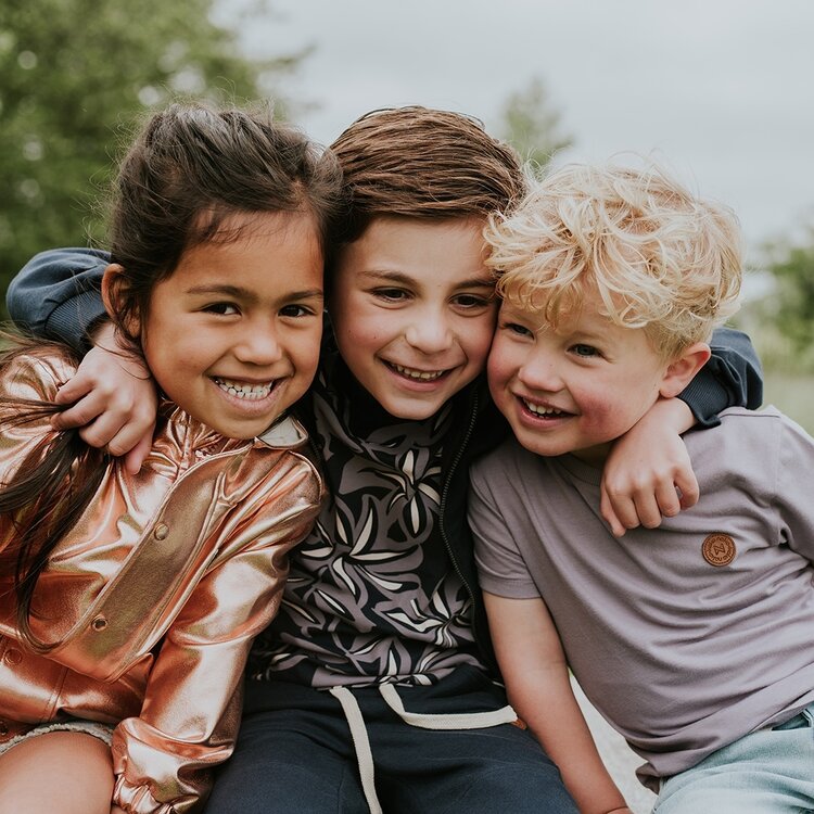 Koko Noko jongens T-shirt donkerblauw paars | N58880-37