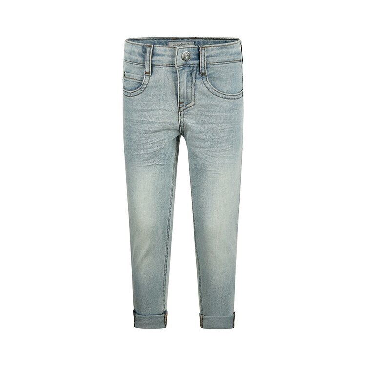 Koko Noko jongens jeans loose fit lichtblauw | N58881-37