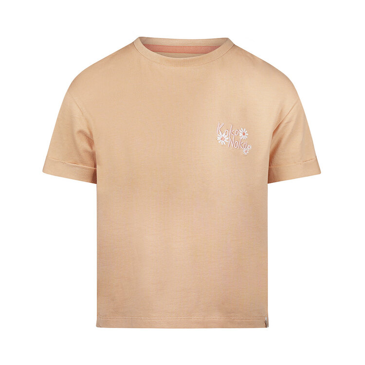Koko Noko girls' T-shirt sand | N58909-37
