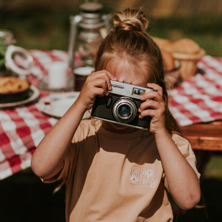 Koko Noko meisjes T-shirt zand | N58909-37