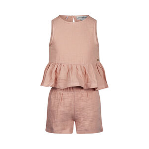 Koko Noko meisjes co-ord set zachtroze top short
