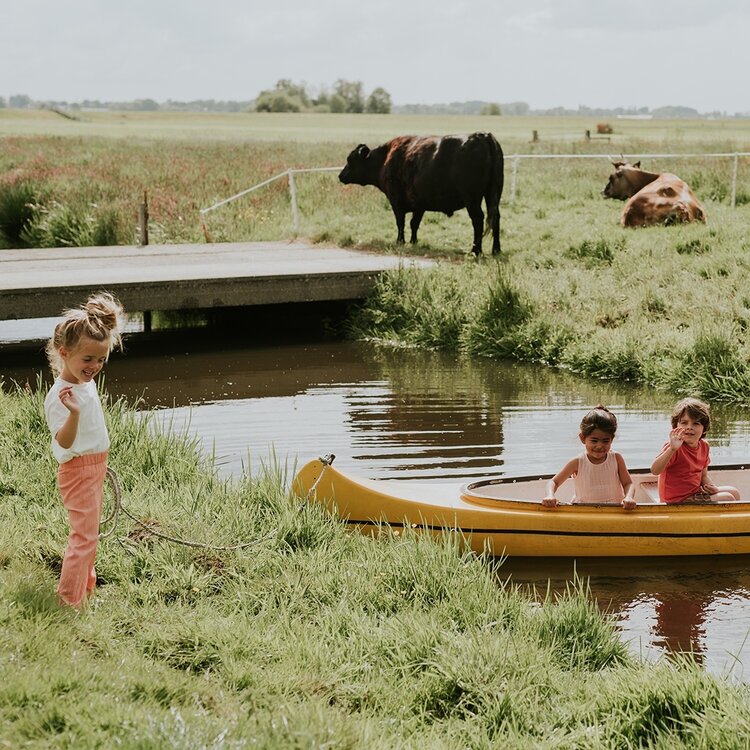 Koko Noko meisjes wide leg broek zand zachtoranje | N58921-37