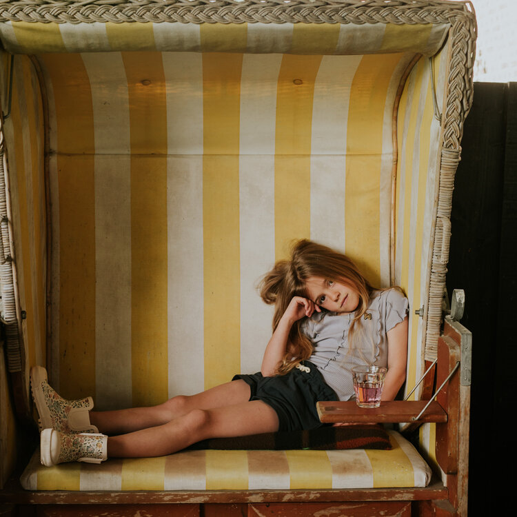 Koko Noko meisjes T-shirt lavendel paars | N58925-37