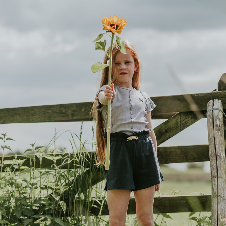 Koko Noko Mädchen-T-Shirt in Lavendel-Lila | N58925-37