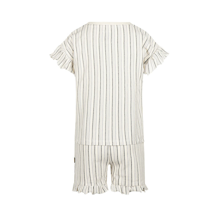 Koko Noko Mädchen-Set, cremefarben, lila, Baumwolle | N58928-37