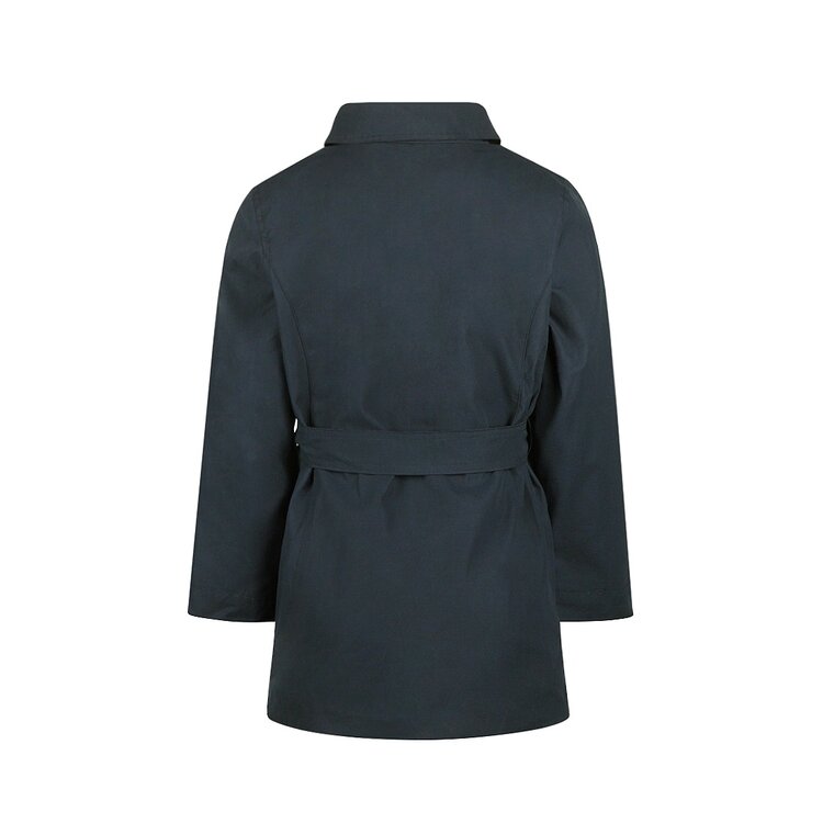 Koko Noko meisjes zomerjas donkerblauw trenchcoat | N58935-37