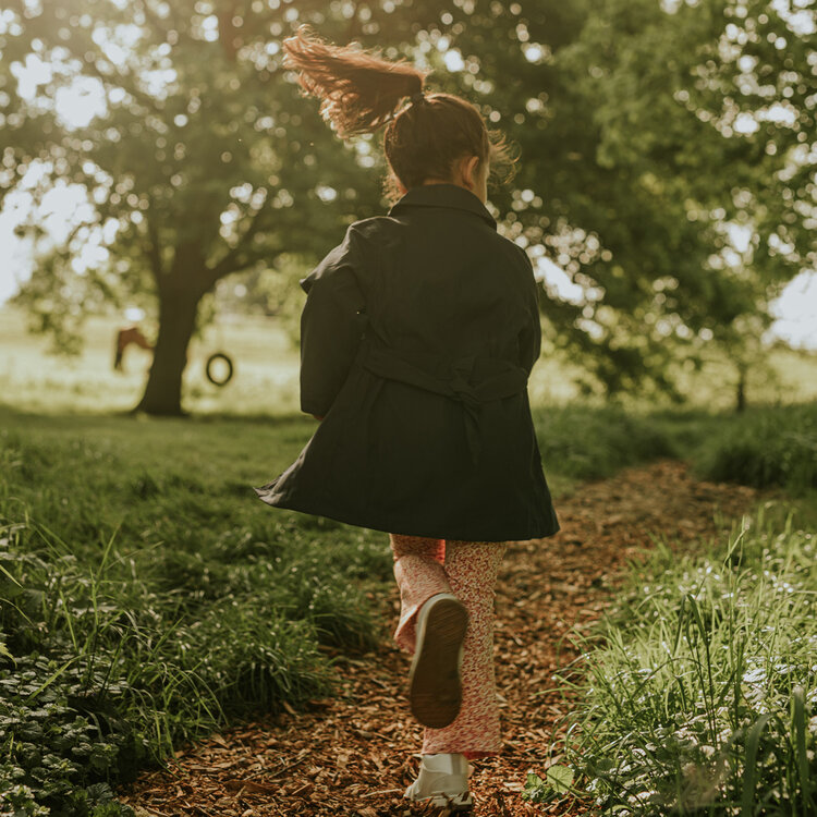 Koko Noko Mädchen Sommerjacke dunkelblau Trenchcoat | N58935-37