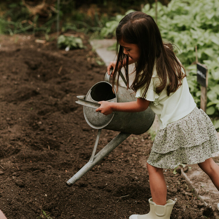 Koko Noko Mädchenrock zartgrün mit Blumenmuster | N58944-37