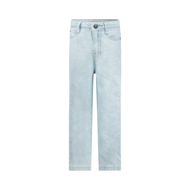 Koko Noko girls' jeans, wide leg, light blue | N58946-37