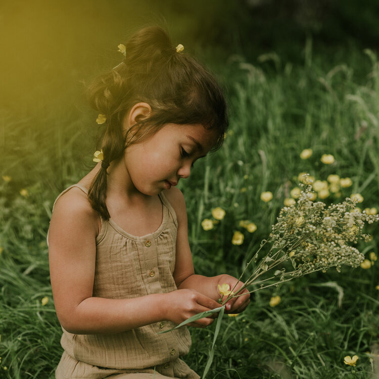 Koko Noko girls' top light brown muslin | N58962-37