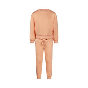 Koko Noko girls' co-ord set peach pink sweater jogging trousers