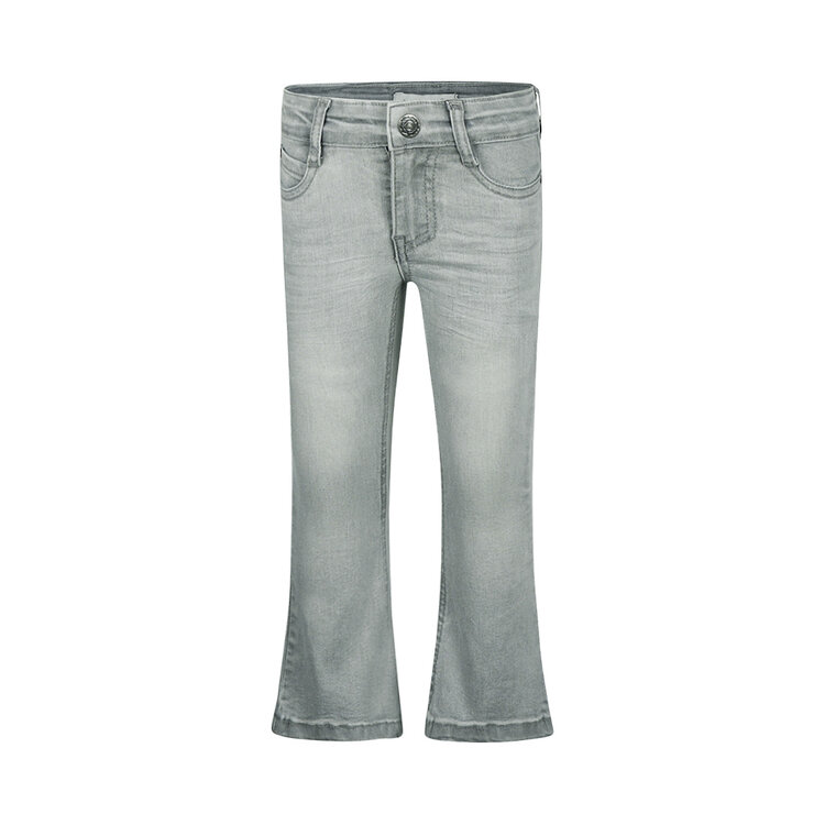 Koko Noko Mädchen-Jeans mit ausgestelltem Bein, grau | N58975-37