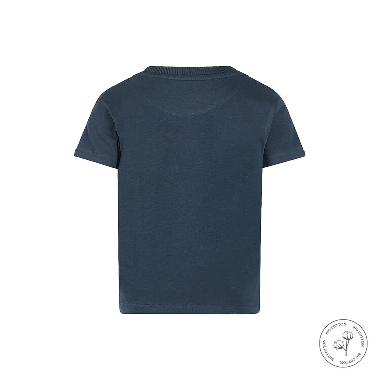 Koko Noko jongens T-shirt navy bio cotton | WN1800