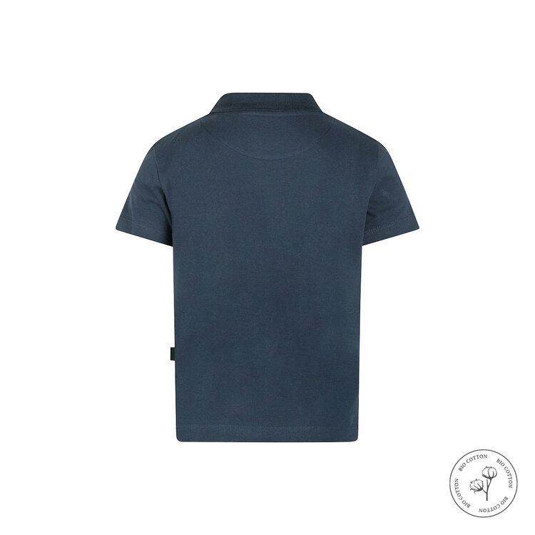 Koko Noko Jungen-Polo marineblau Bio-Baumwolle | WN1805