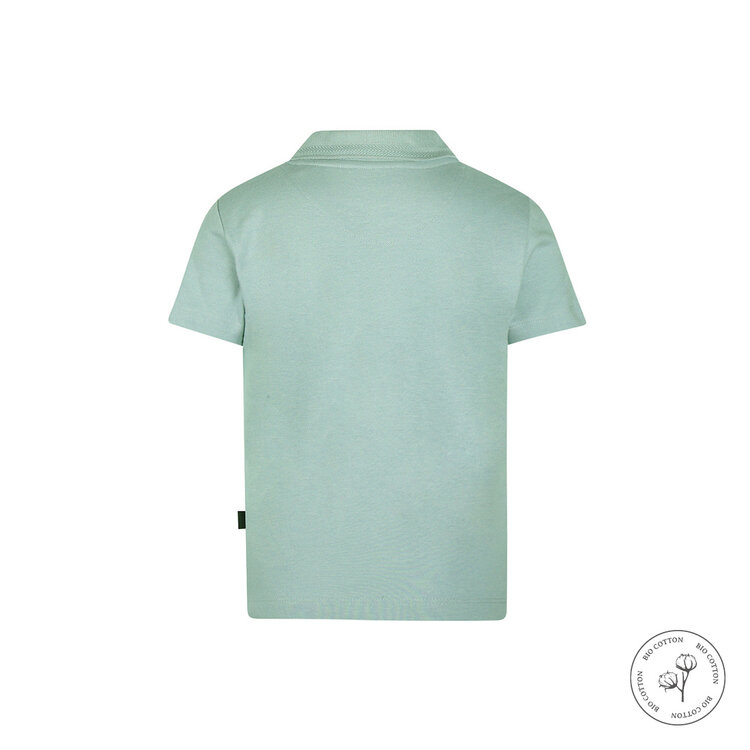 Koko Noko jongens polo lichtblauw bio cotton | WN1806