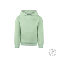 Koko Noko jongens hoodie zachtgroen bio cotton