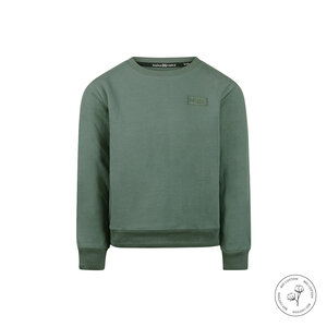 Koko Noko boys' sweater dark green organic cotton