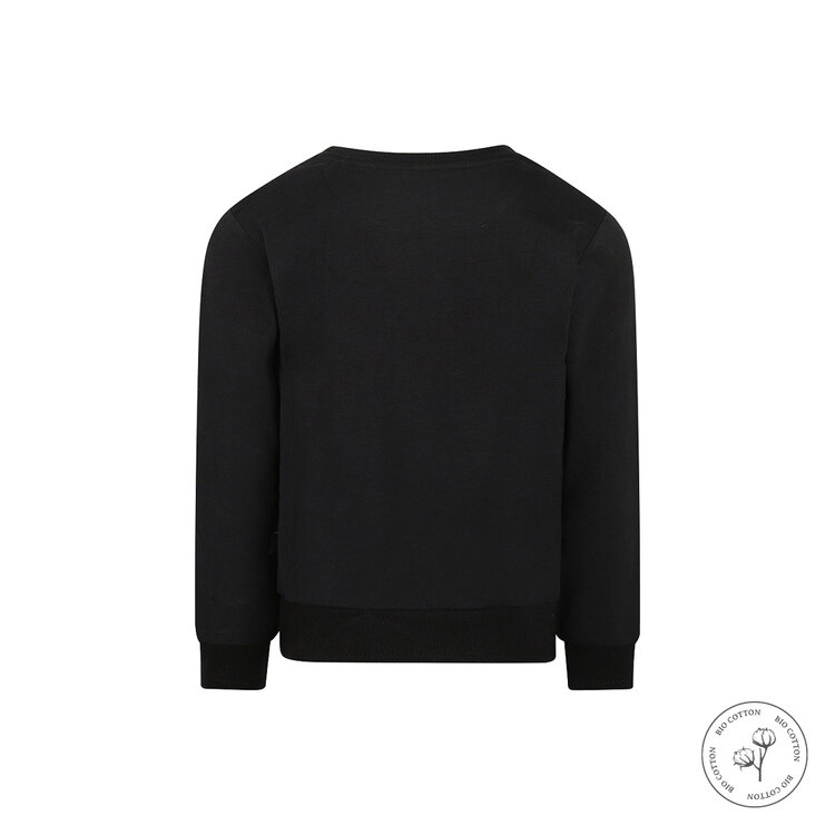 Koko Noko Jungen Sweater schwarz Bio-Baumwolle | WN1818