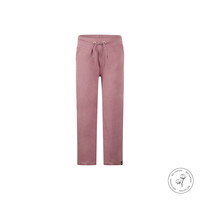 Koko Noko girls' jogging trousers wide leg old pink organic cotton