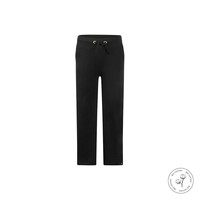 Koko Noko girls' jogging trousers wide leg black organic cotton