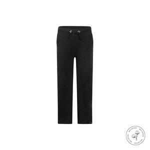Koko Noko girls' jogging trousers wide leg black organic cotton