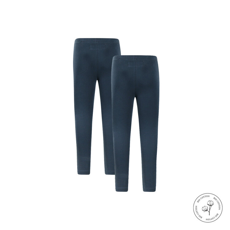 Koko Noko Mädchen Set Leggings in Marineblau aus Bio-Baumwolle | WN1918