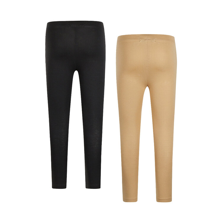 Koko Noko girls’ set 2 leggings black sand-coloured | O56936-37