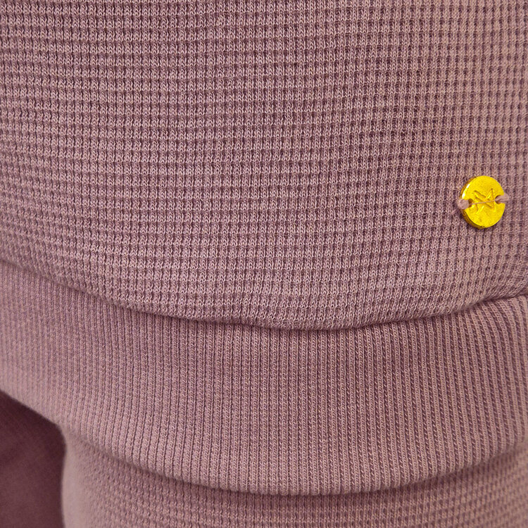 Koko Noko meisjes wafel pyjama oudroze bio cotton | WN1902