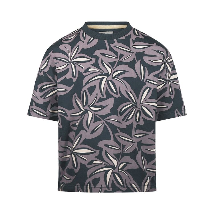 Koko Noko boys' T-shirt, dark blue purple | N58880-37