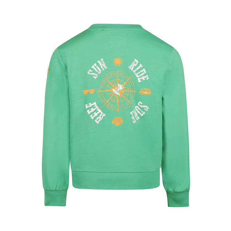 Koko Noko boys' sweater green sun | NX58800-37