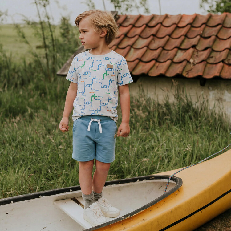 Koko Noko boys' jogging shorts blue | NX58804-37