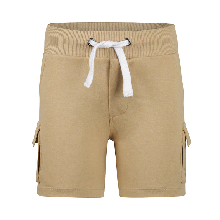 Koko Noko jongens jogging shorts beige cargo | NX58805-37