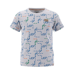 Koko Noko boys' T-shirt off-white green blue