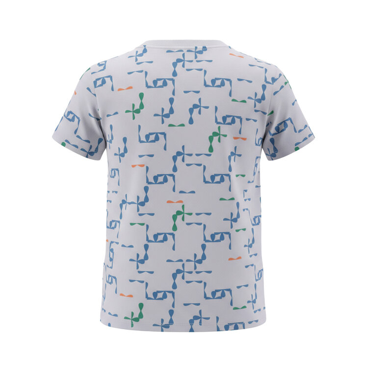 Koko Noko boys' T-shirt off-white green blue | NX58807-37